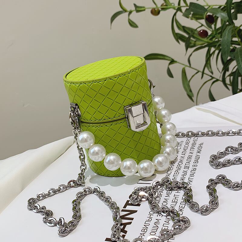 サマーチェーン スタイルミニ 夏物 メッセンジャーバッグ 手作りハンドバック2109698902