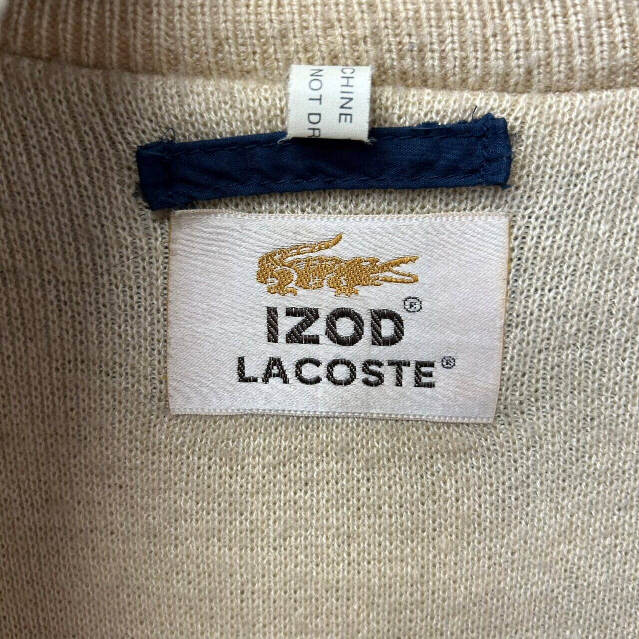 90s IZOD LACOSTE ナイロンジャケット ワンポイントロゴ 古着 古着屋