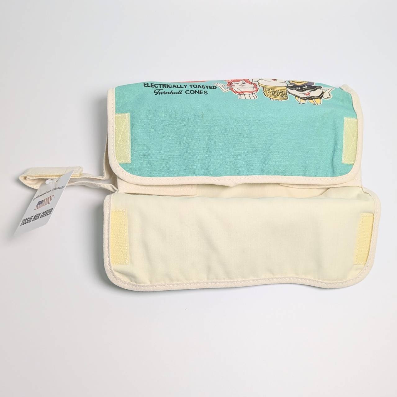 【 Dairy Queen / DQ（デイリークイーン) 】 Tissue Cover / ティッシュ カバー 吊り下げ〚アメリカン雑貨 アメトイ〛