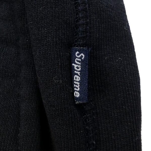 SUPREME シュプリーム 7ロゴ スウェットパンツ 黒 Size【XL】 【中古品