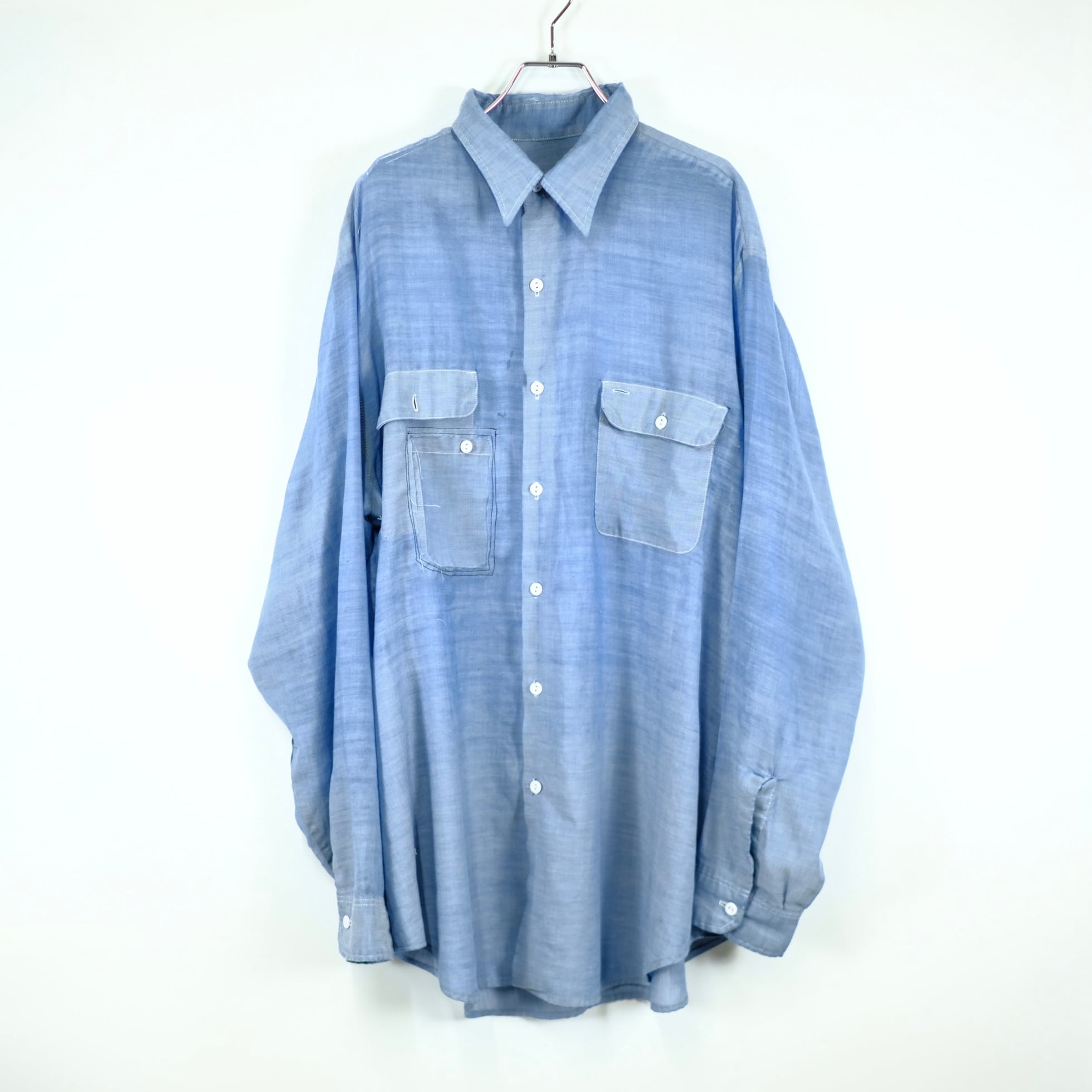 70s Made in France Patched Denim Jacket | PAY ID