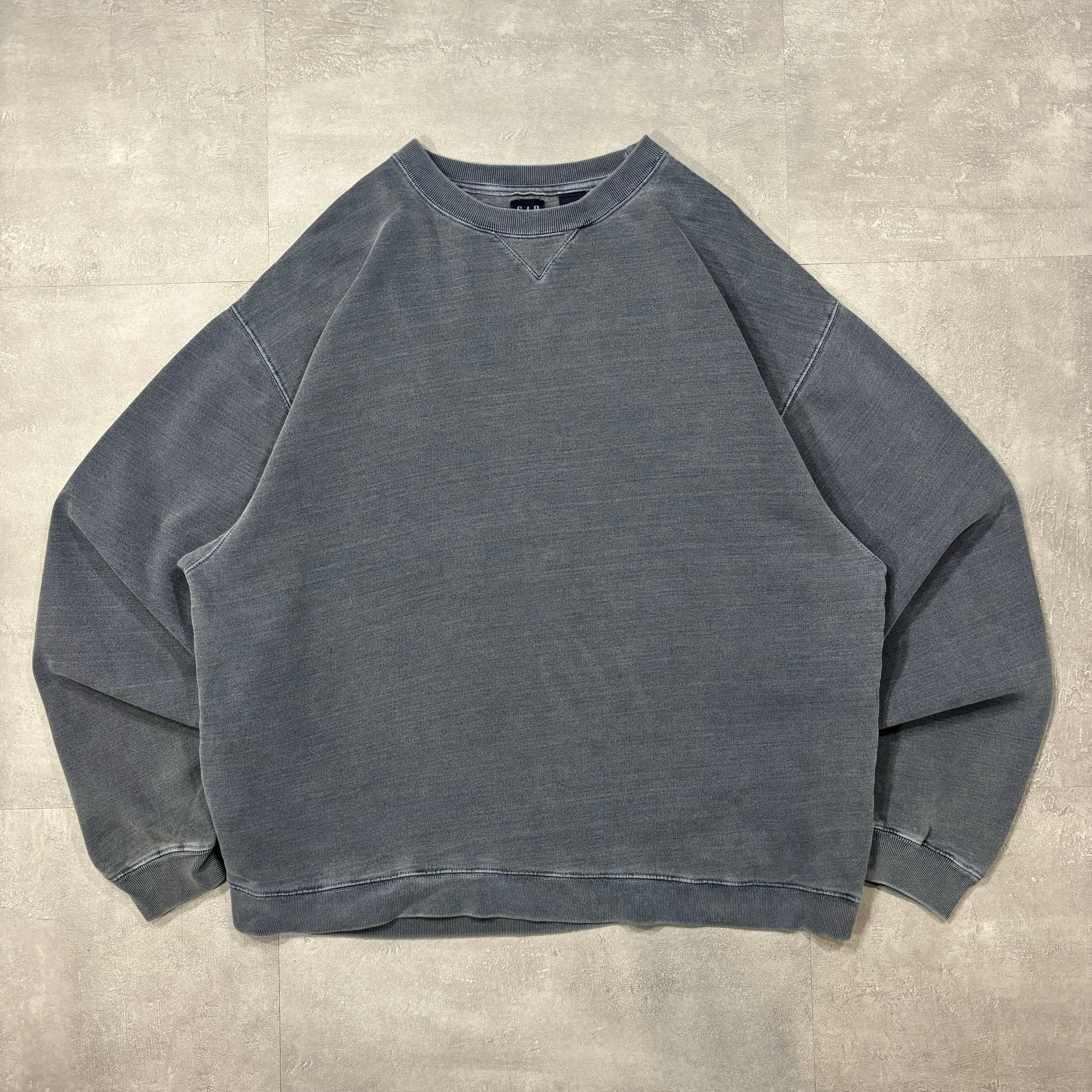 《XL》OLD GAP オールドギャップ 短丈 BOXシルエット スウェット 90年代 no.4036