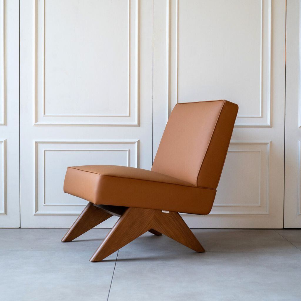 PH361 Armless Chair Brown / PH361 アームレスチェア ブラウン