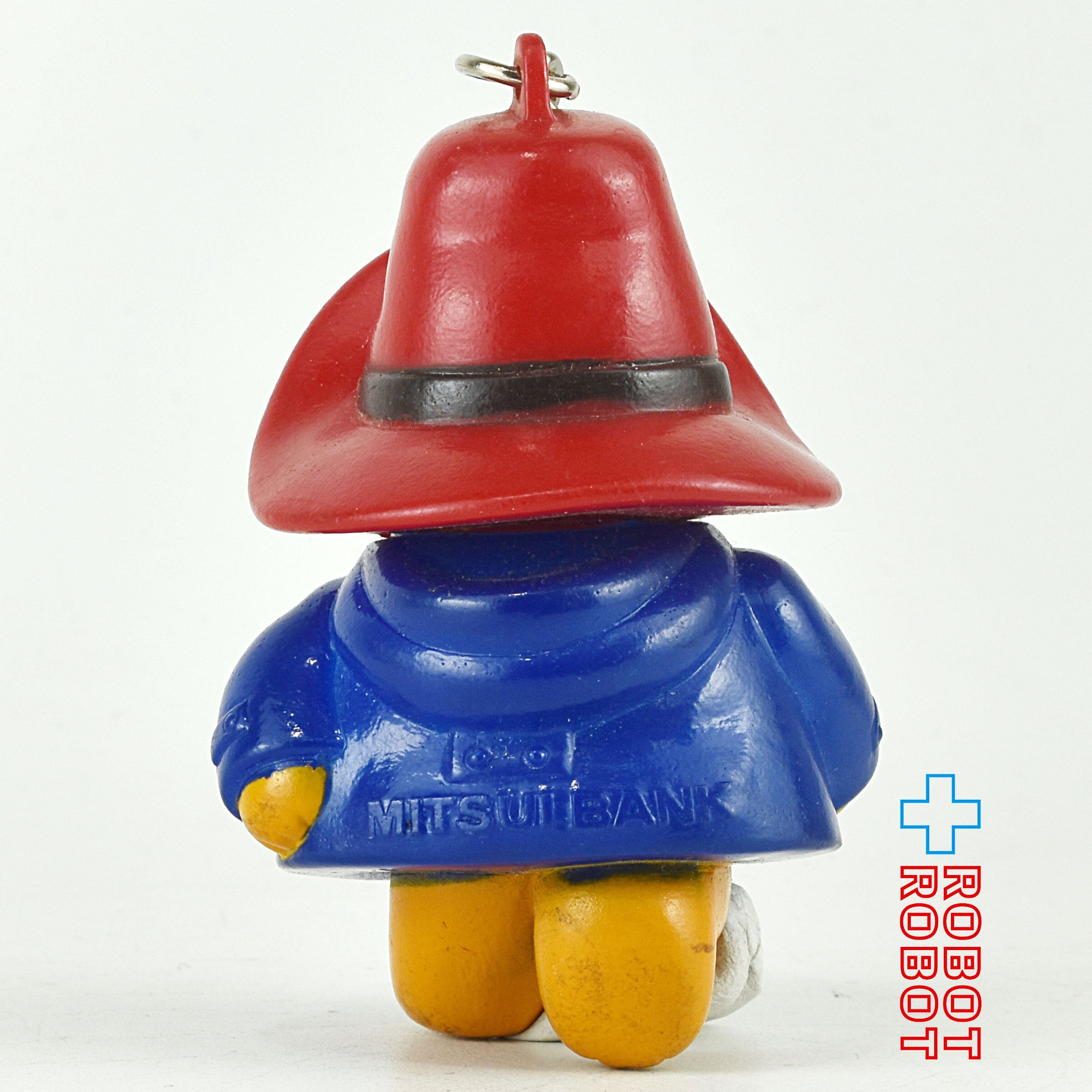 三井銀行 くまのパディントン ソフビ キーチェーン フィギュア 1986 