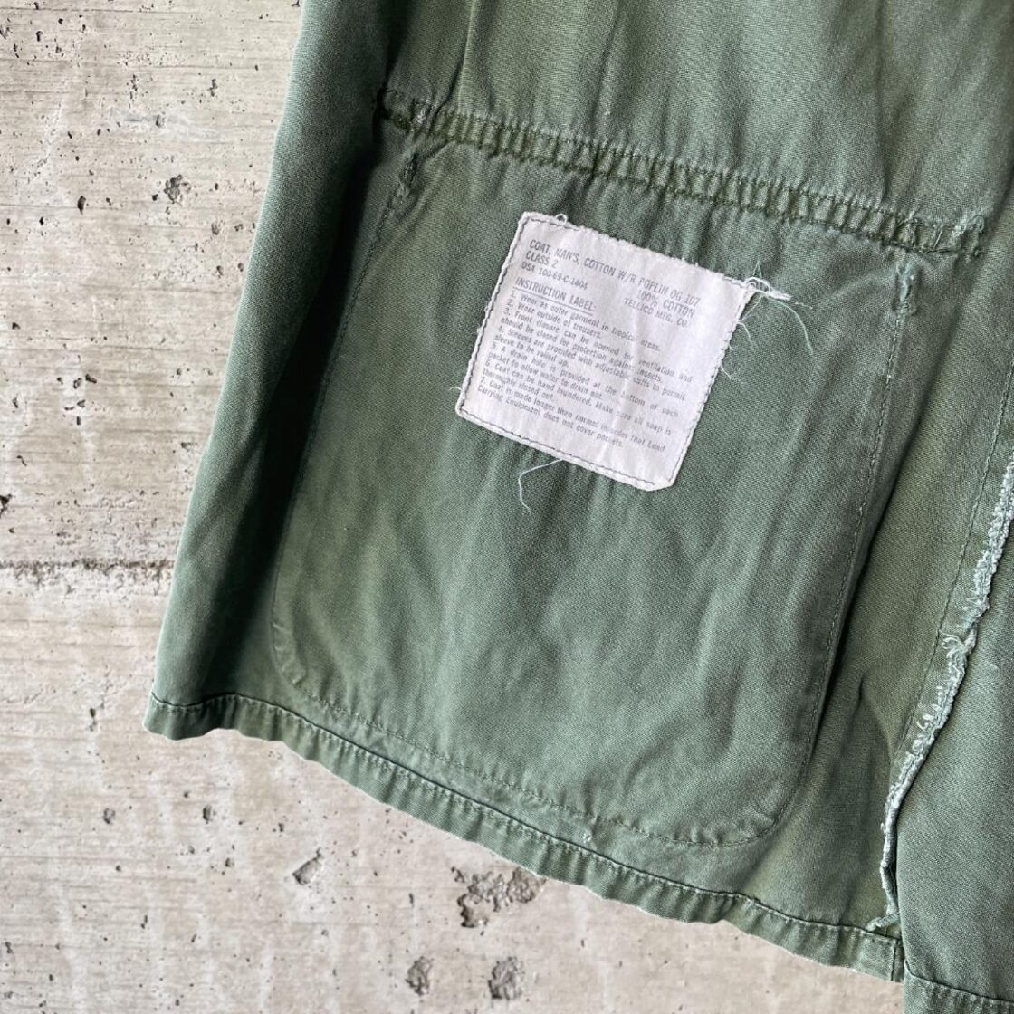 JJ6 本物 実物 US ARMY ジャングルファティーグ ジャケット 3rd | Pay ID
