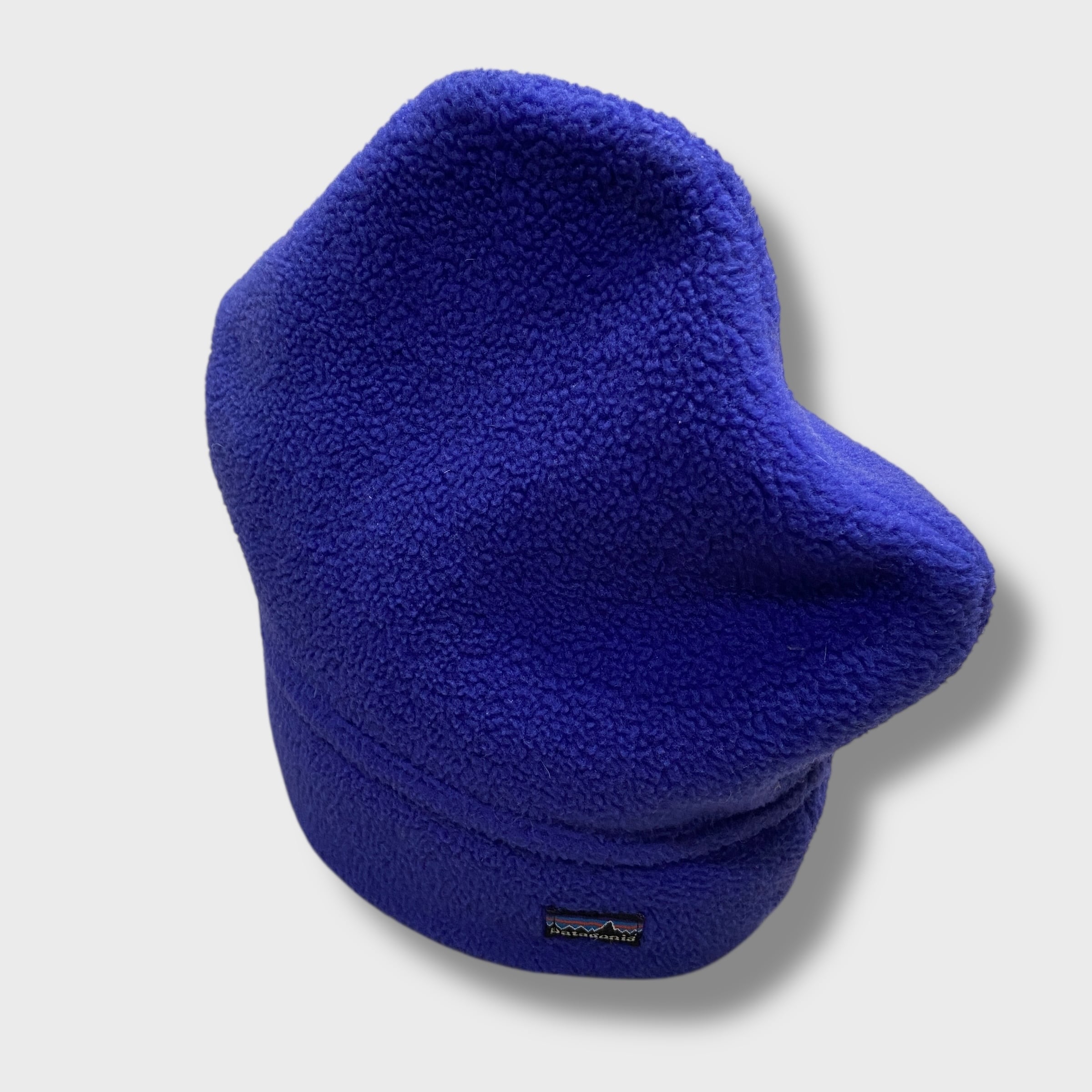 90年代 USA製 patagonia パタゴニア フリースビーニー ブルー | 古着屋 Uan