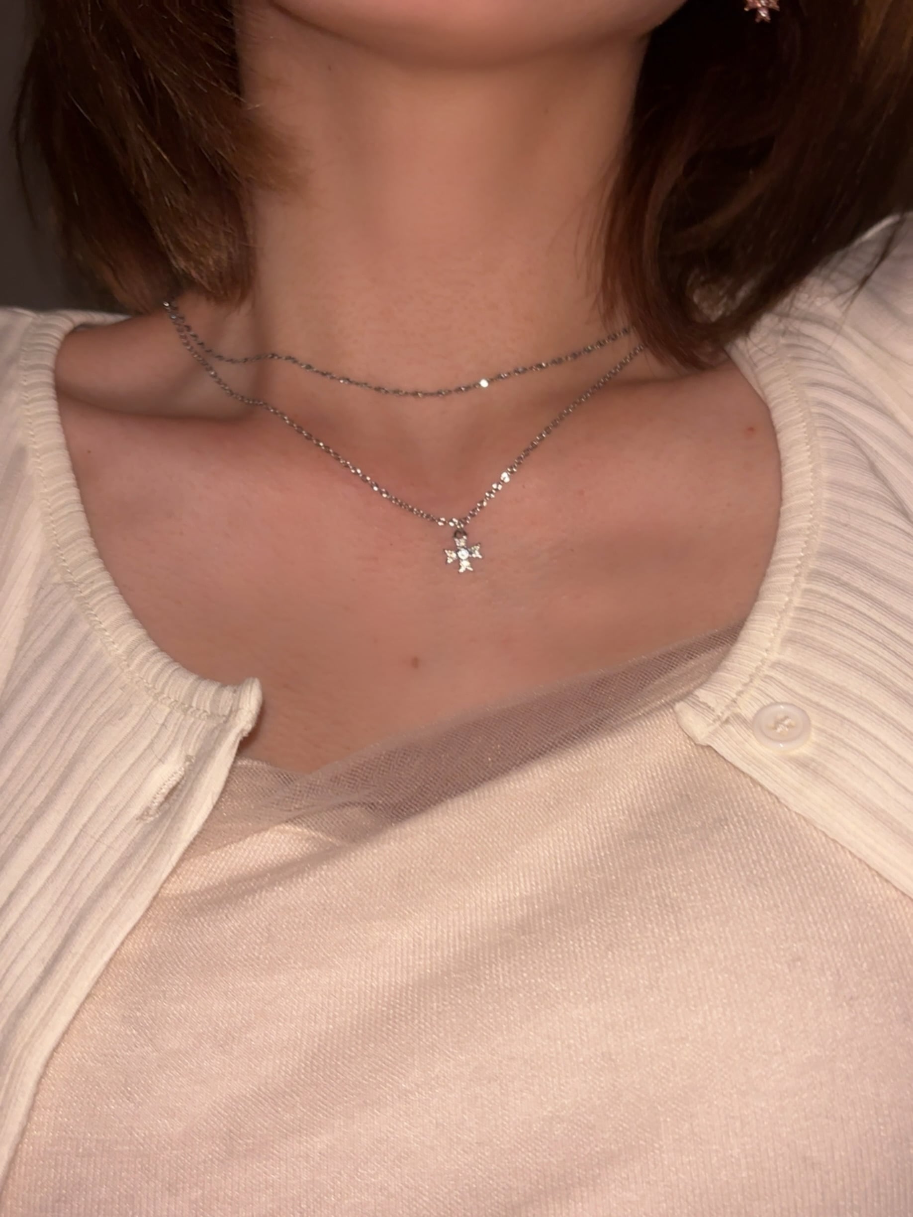 cross necklace | milcy（ミルシー） 大人フェミニンアクセサリーショップ