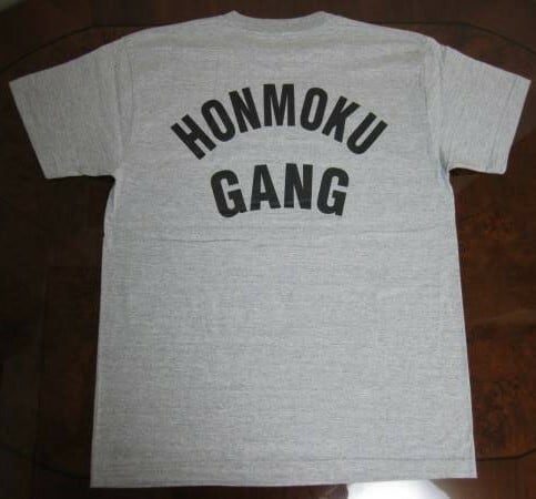 【小池 定番 Tシャツ 杢グレー】ベイシティ刑事 HONMOKU GANG