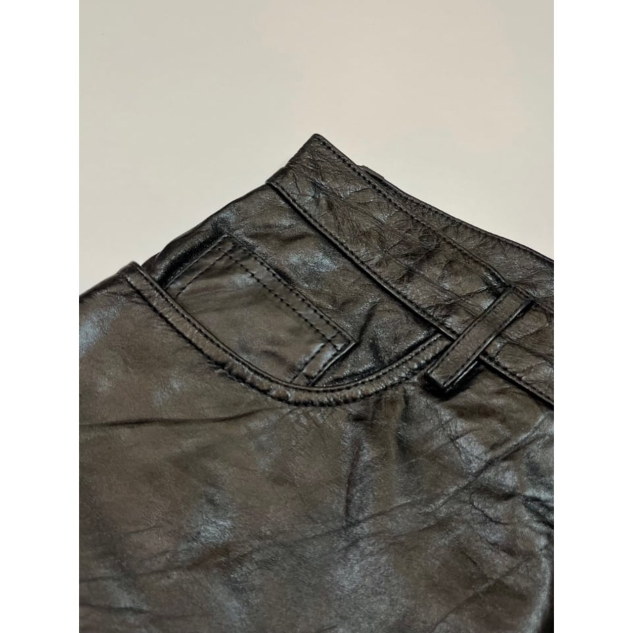00s GAP LEATHER PANTS Size W29L30