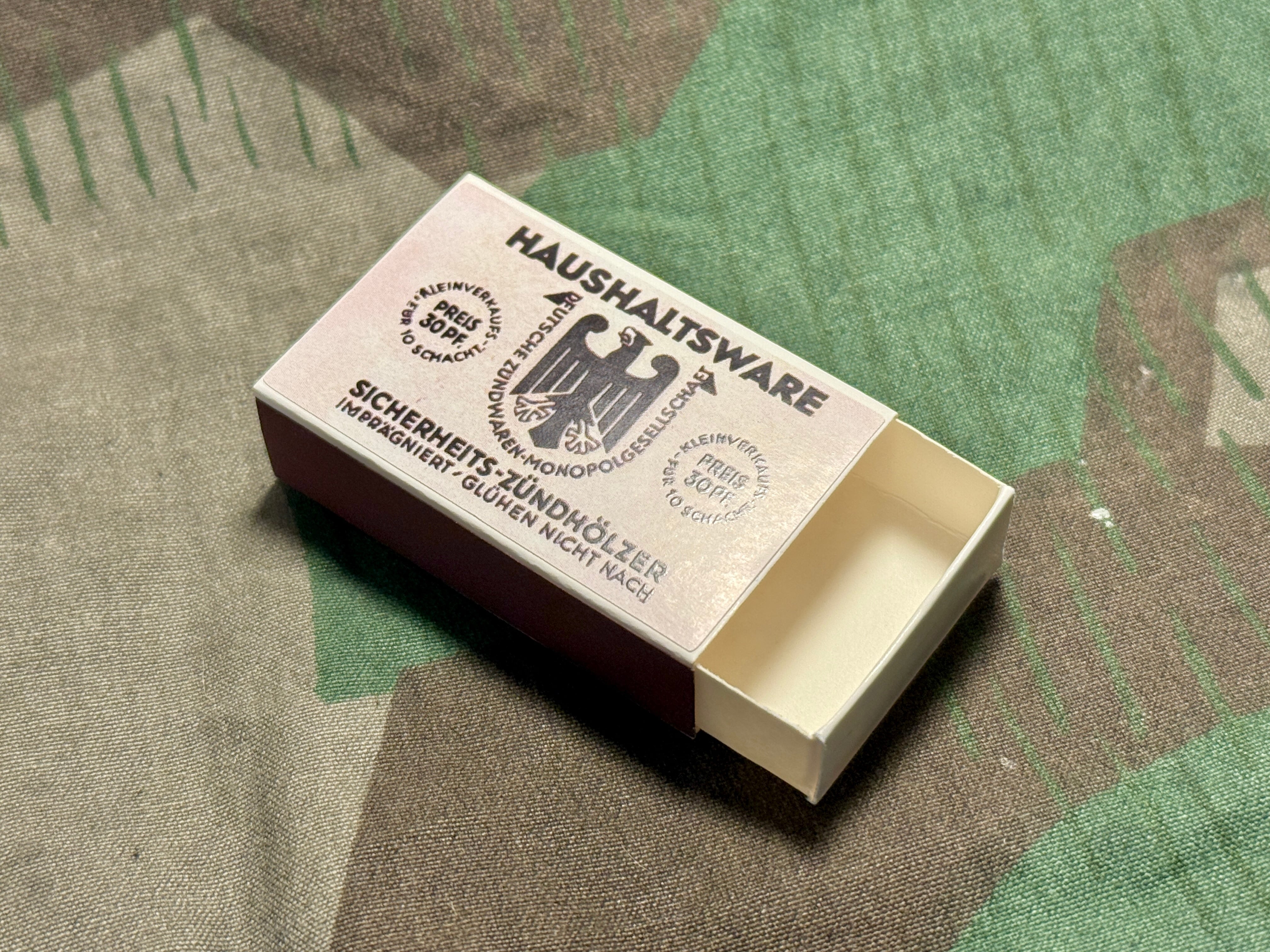 W帝政ドイツ軍＊ケルン行政管区＊ブローチ（実物） WWII ドイツ軍 マッチ箱 (1個) | アイヘンバウムミリタリア｜WWII