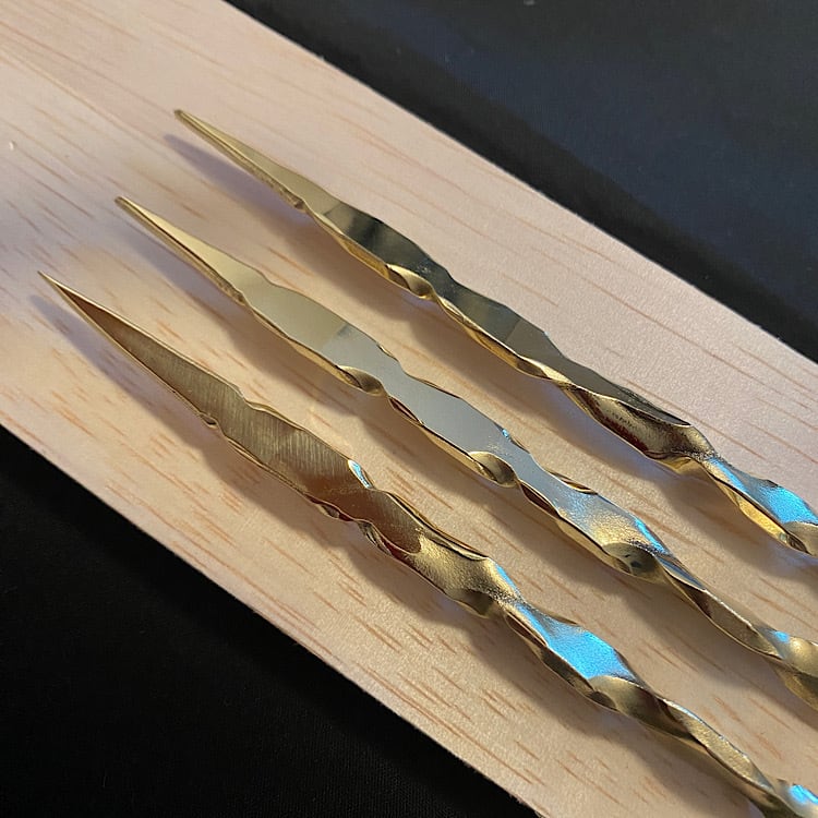 ソイルスティック 根かき棒 シャープ（約幅4.5mm 長さ20cm）【サボテン