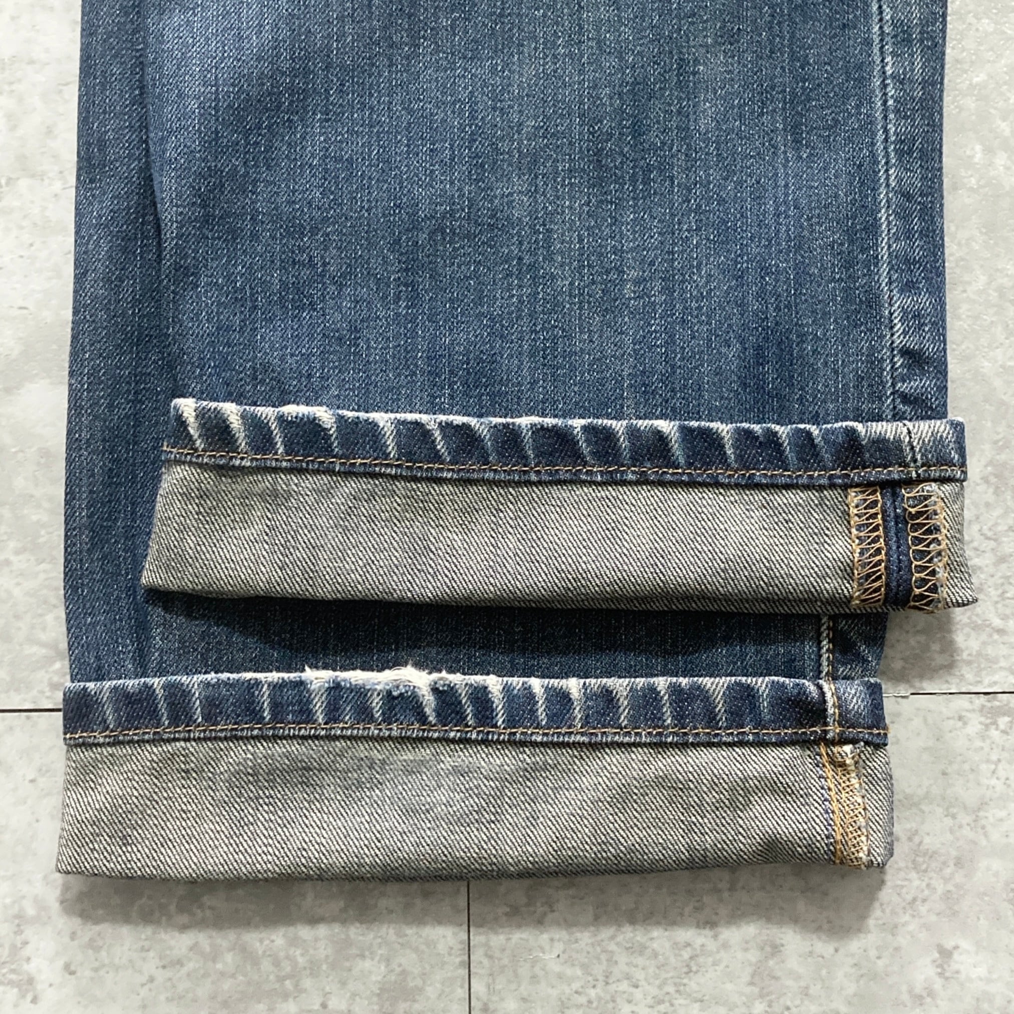 W36 L30】Euro Levis 501 ユーロリーバイス レザーパッチ ポーランド製