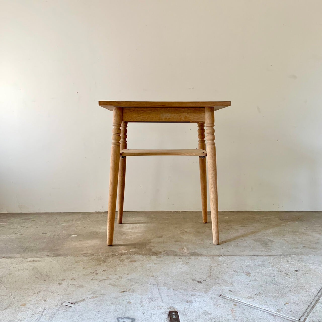 サイドテーブル　コーヒーテーブル　古家具　0593