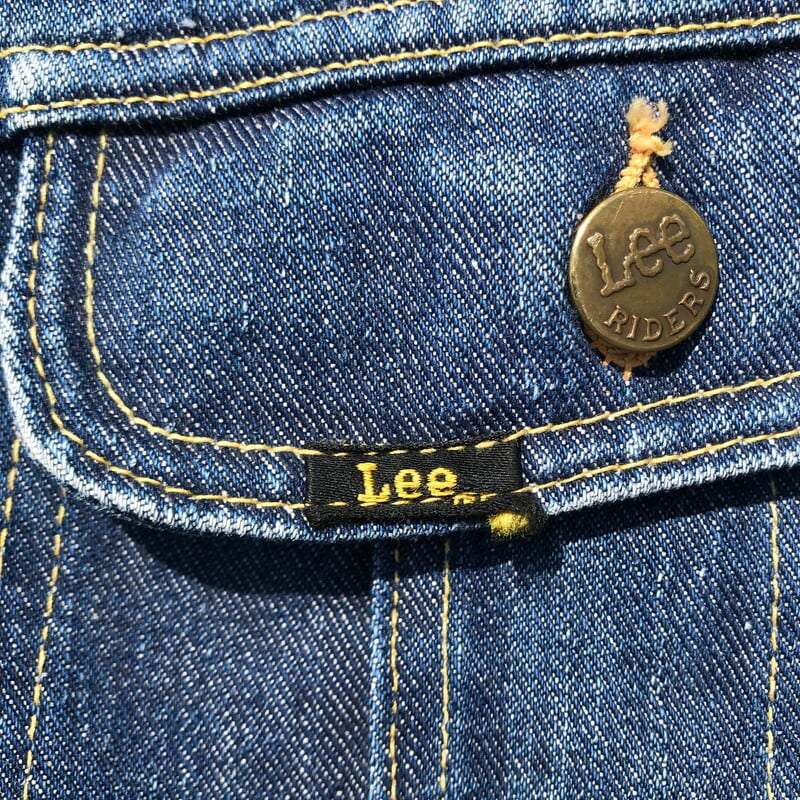 70's Lee RIDERS 101-J リー ライダース デニムジャケット 濃紺