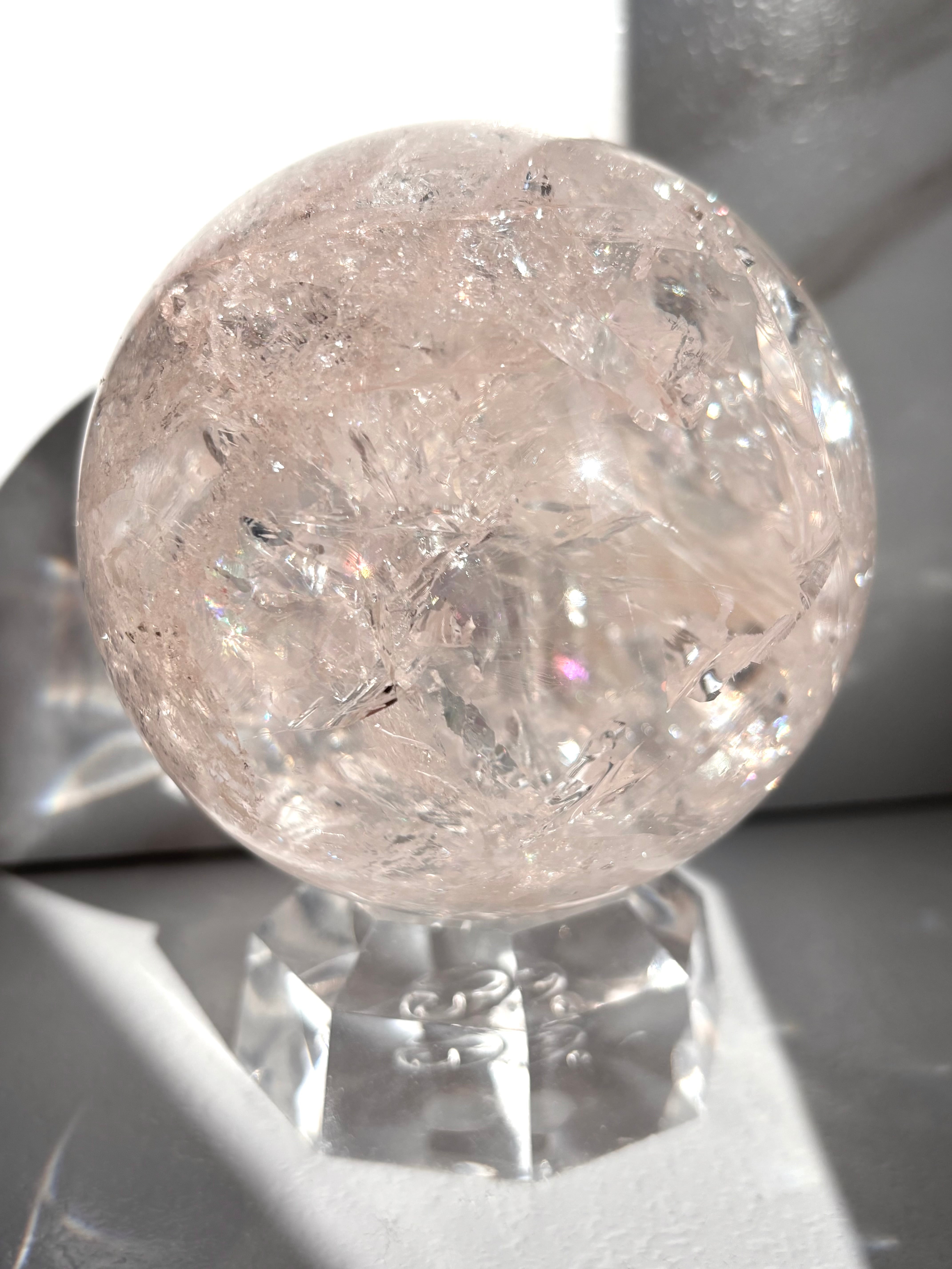 ハート型の水晶（虹入り） | Pay ID