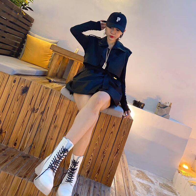 2020新しいプラスサイズの秋の女性の女性のスリムな脂肪mm薄い洋風トップルーズファッショナブルなベスト長袖Tシャツ ミックスインファッション4397619362