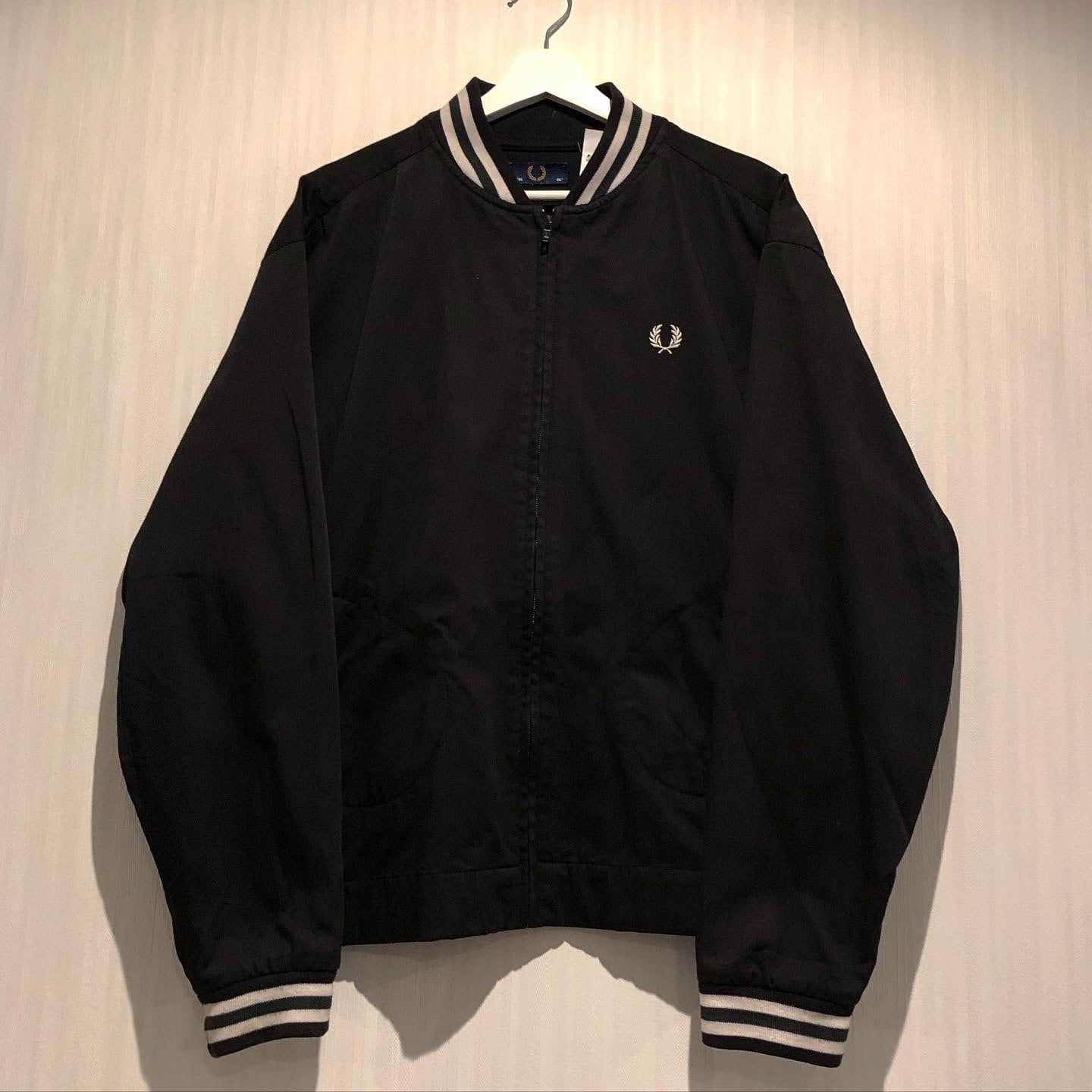 80s FRED PERRY full zip blouson jacket【高円寺店】 | What'z up