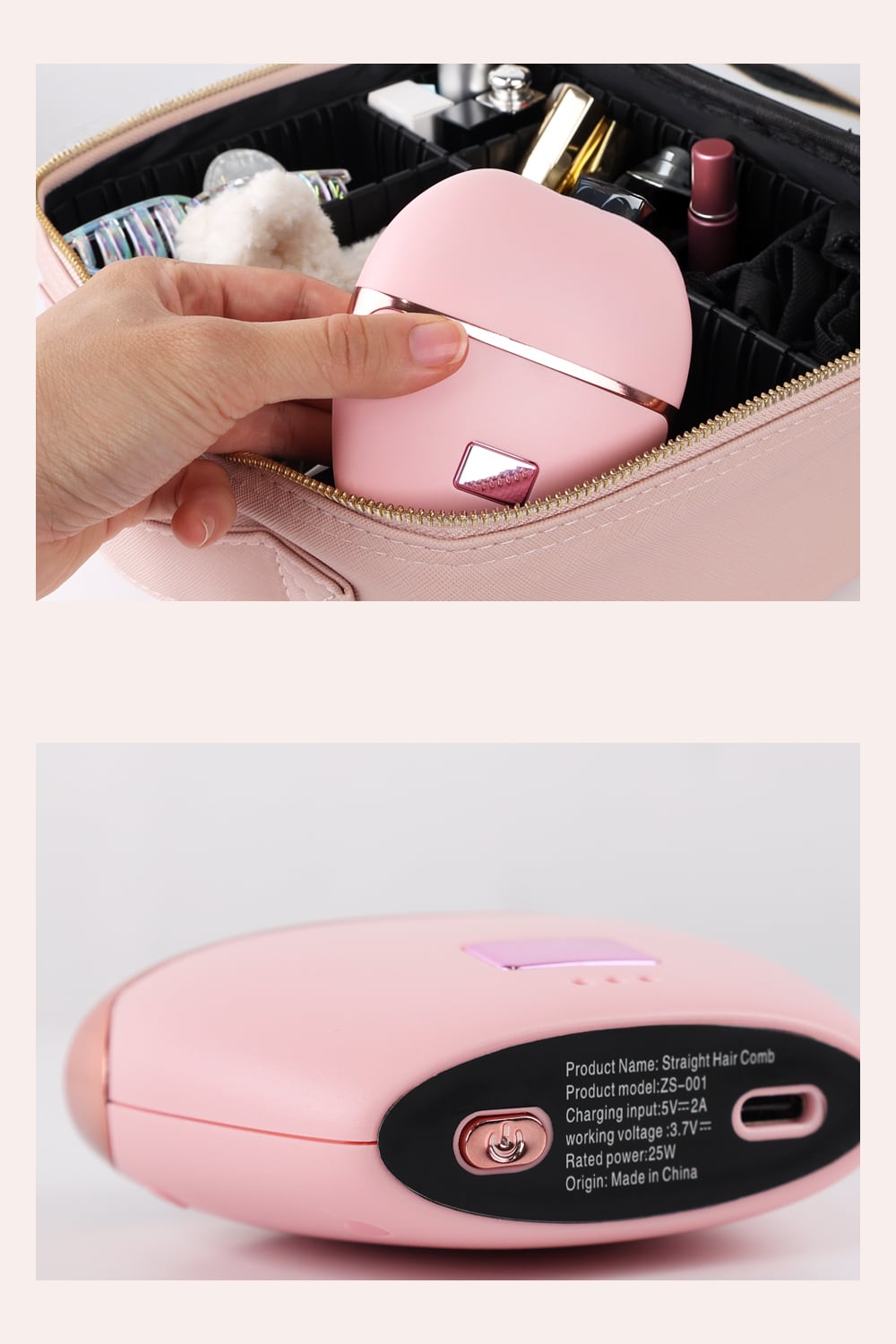 コードレス ヒートブラシ ヘアアイロン | MRG JAPAN Direct
