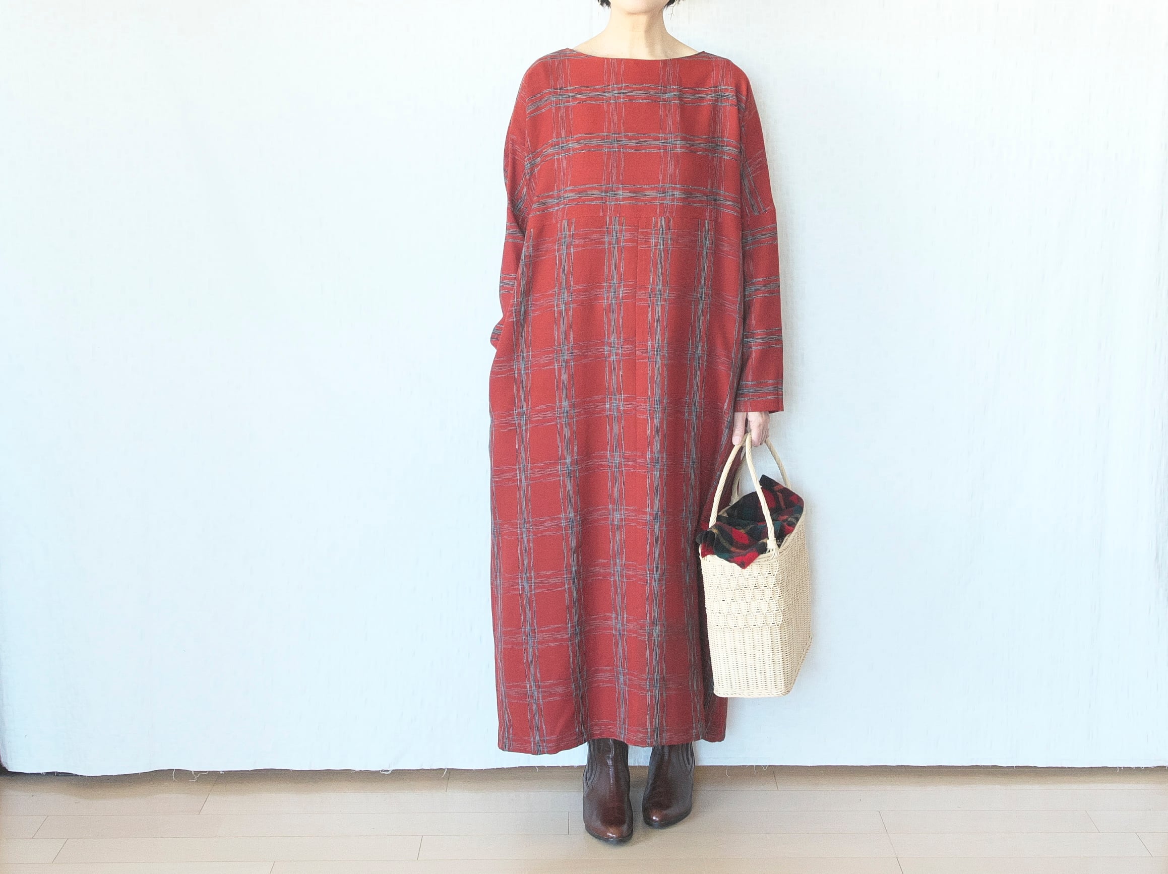 0851 シンプルドルマンワンピース | MUhandwork