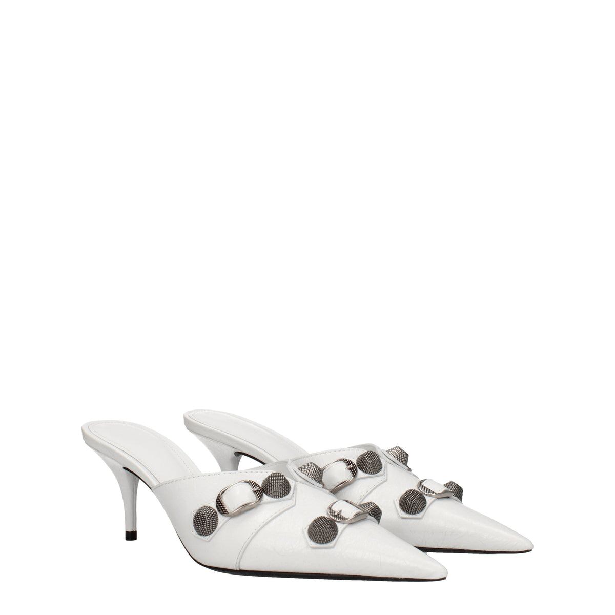 BALENCIAGA バレンシアガ レディース サンダル レザー ホワイト