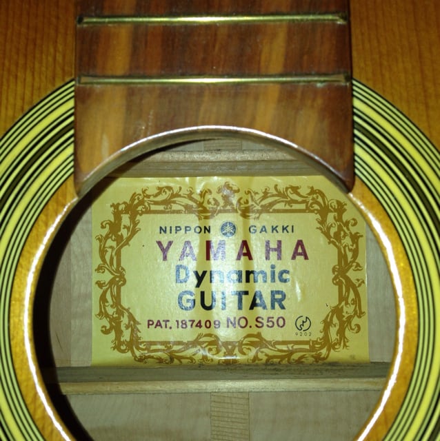 YAMAHA Dynamic Guitar NO.S50