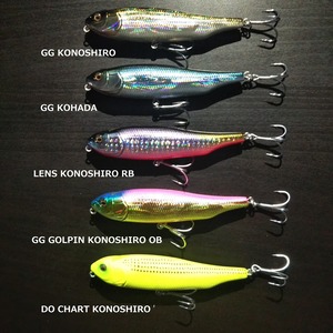 【限定カラー】Megabass ジャイアントドッグX SW 16.5ｇ コノシロカラー