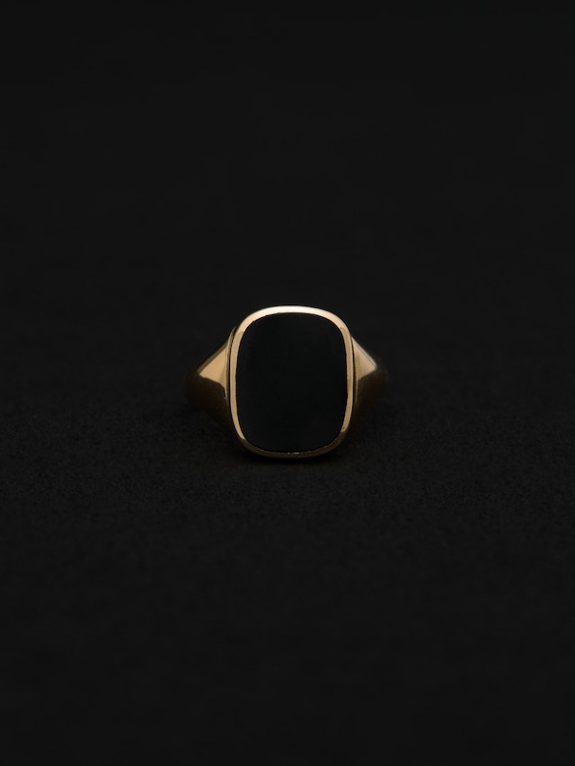 Onyx Signet Ring