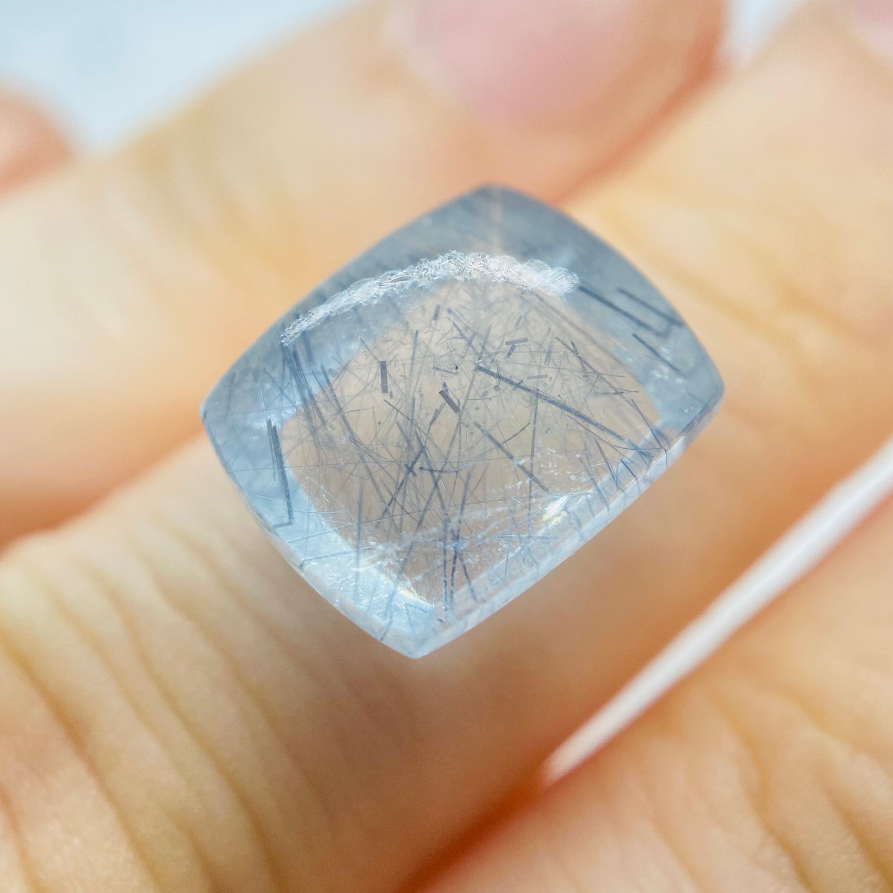 和を感じるブルートルマリンインクオーツ