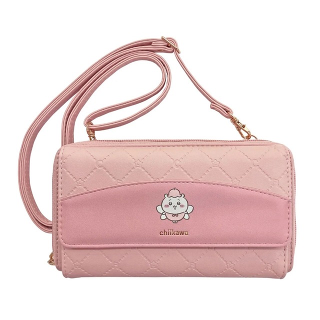 ちいかわ スマホポシェットピンク（ちいかわ）(0903933)