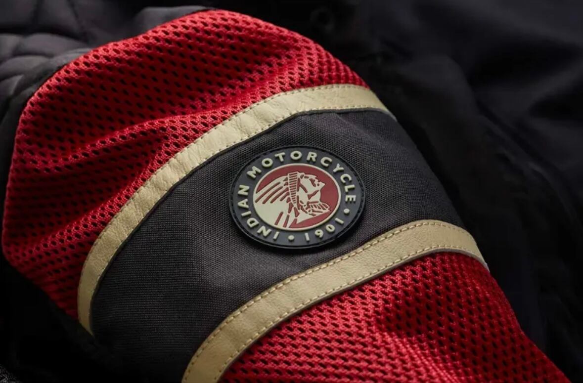 Indian メッシュジャケット 40サイズ ベージュ インディアンモーターサイクルの新作ライダースジャケットとT