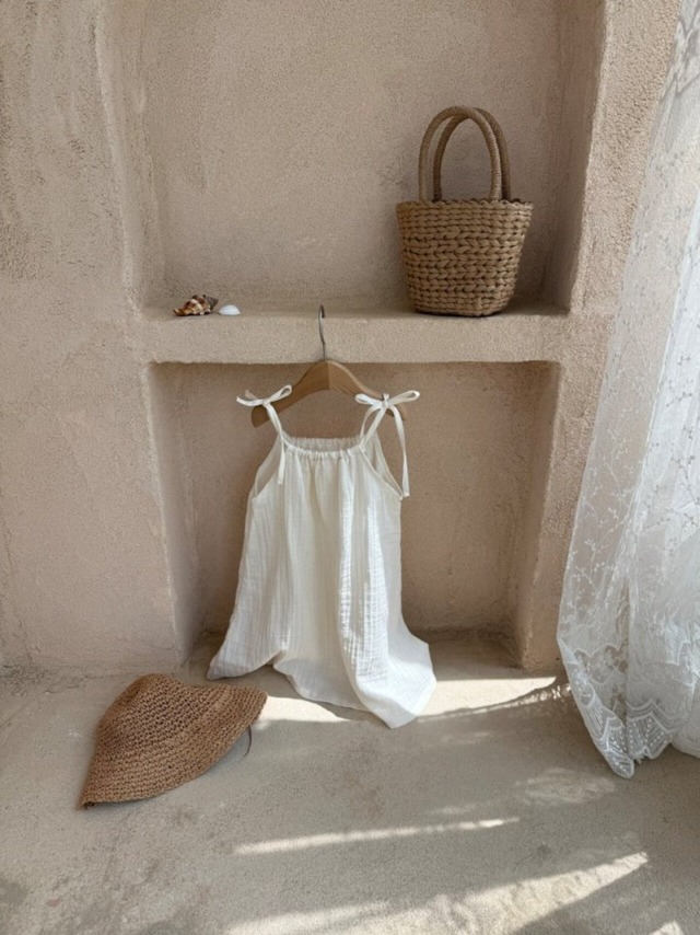 《予約》mac bebe ¨ yoru camisole dress ¨ 26summer