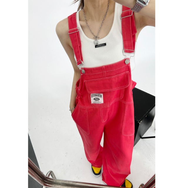 red-stitch overalls　レッドステッチオーバーオール　J2059