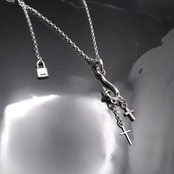 CURIOSITY HOOK #1 I.D. TAG NECKLACE / キュリオシティフック #1 I.D. タグ ネックレス