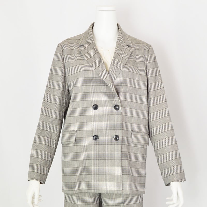 WHITE JOOLA｜ホワイトジョーラ｜ トラッドチェック・テーラードダブル