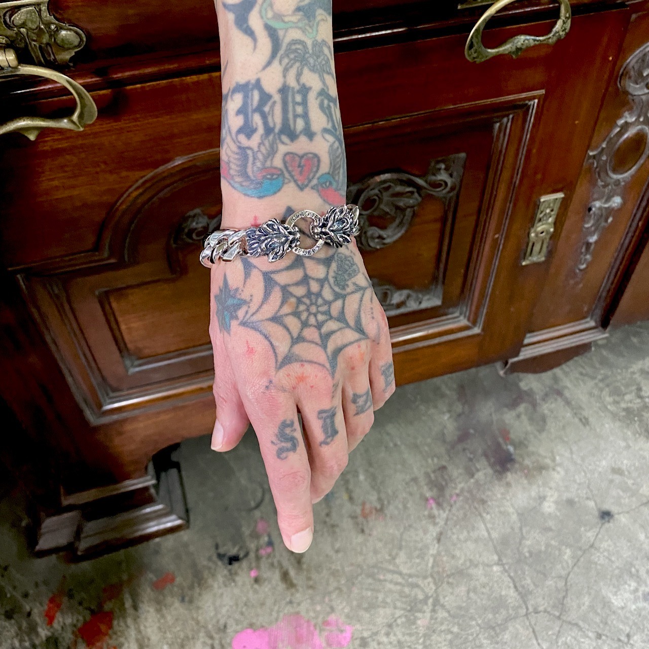 CAT CHAIN BRACELET / キャットチェーンブレスレット
