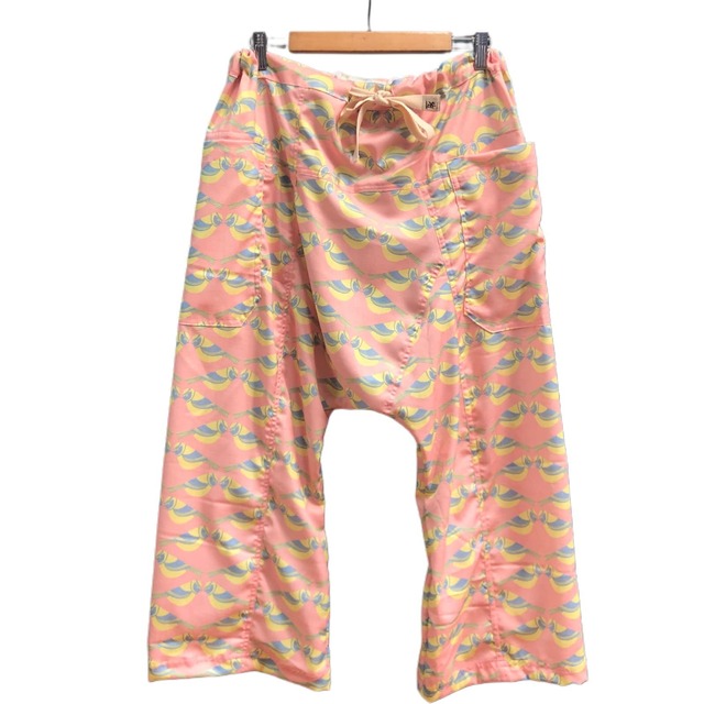 Sabaai Pants「 bird pink  」 - 7分丈　サバーイパンツ 「 バード ピンク 」