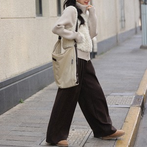 fur-trim zip-up jacket　J00369