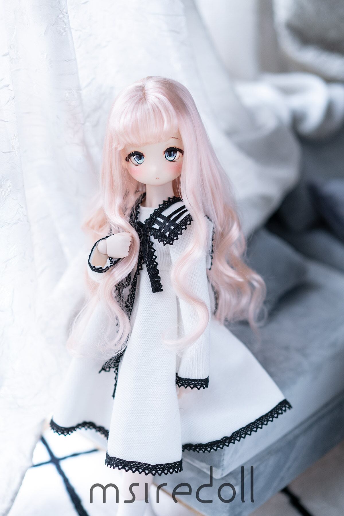 BJDドール用ウィッグ MDD/kumako/DDサイズ通用 8-9インチ 全7色 BJDドール用ウィッグ MDD/kumako/DDサイズ通用 8-9インチ 全7色