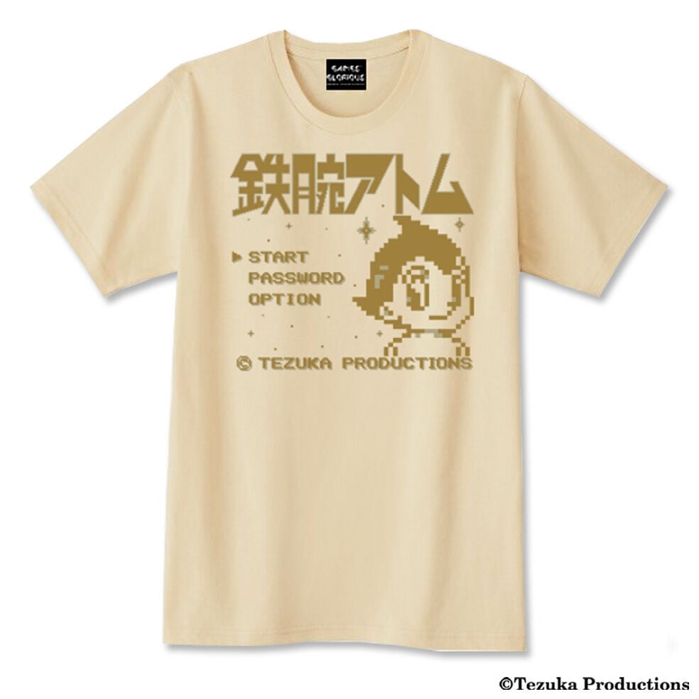 鉄腕アトム GBモノグラム Tシャツ / GAMES GLORIOUS