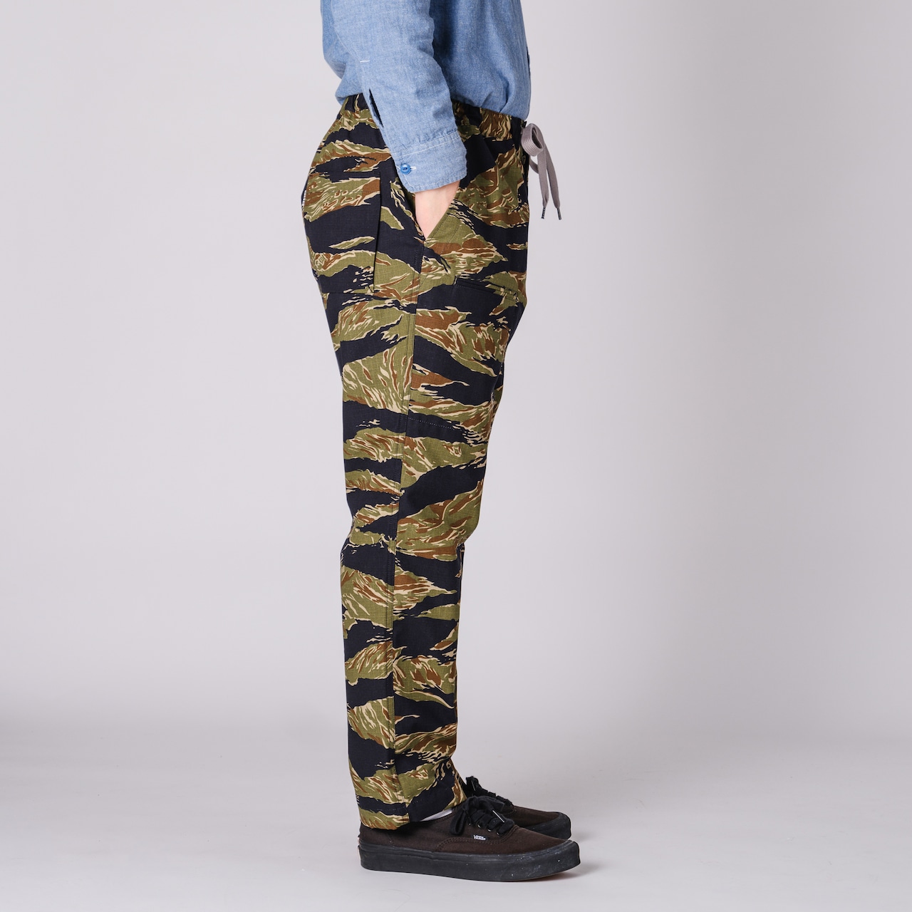 【DARGO】 Tapered Easy Pants / "Type Fatigue"（TIGER CAMO）