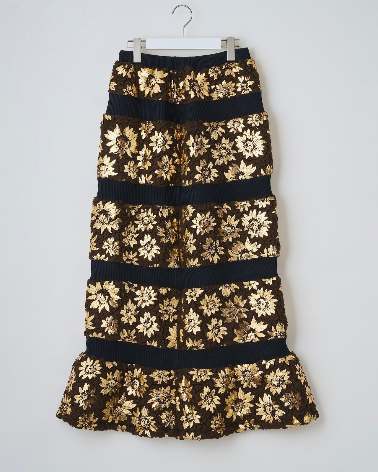 naoki tomizuka【Boa flower print skirt】