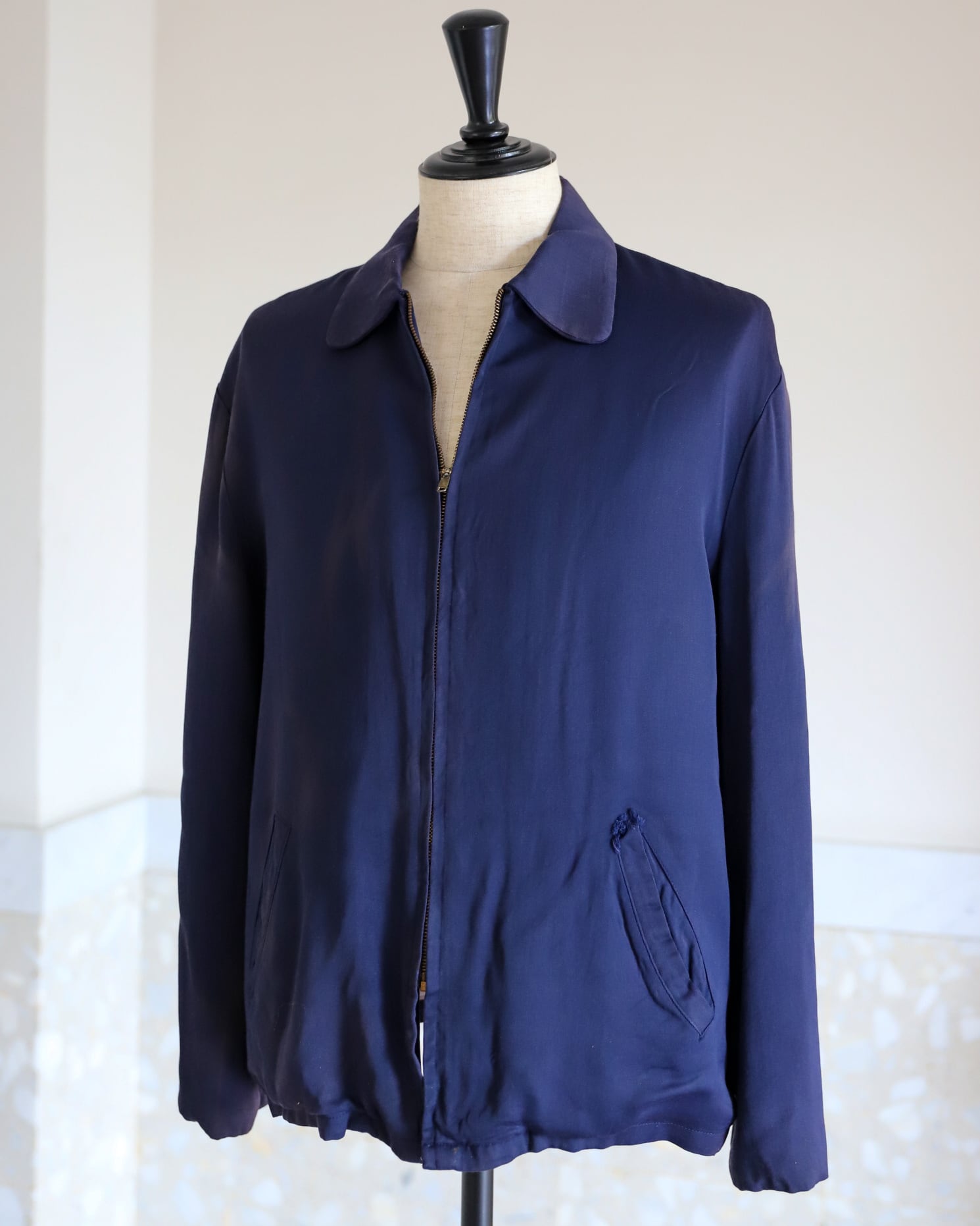 極美品】50s Vintage Special rayon jacket swing top blouson made in