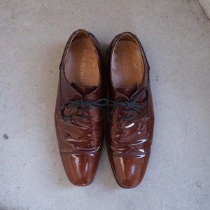 NEIL BARRETT / Patent Leather Lace-up Shoes