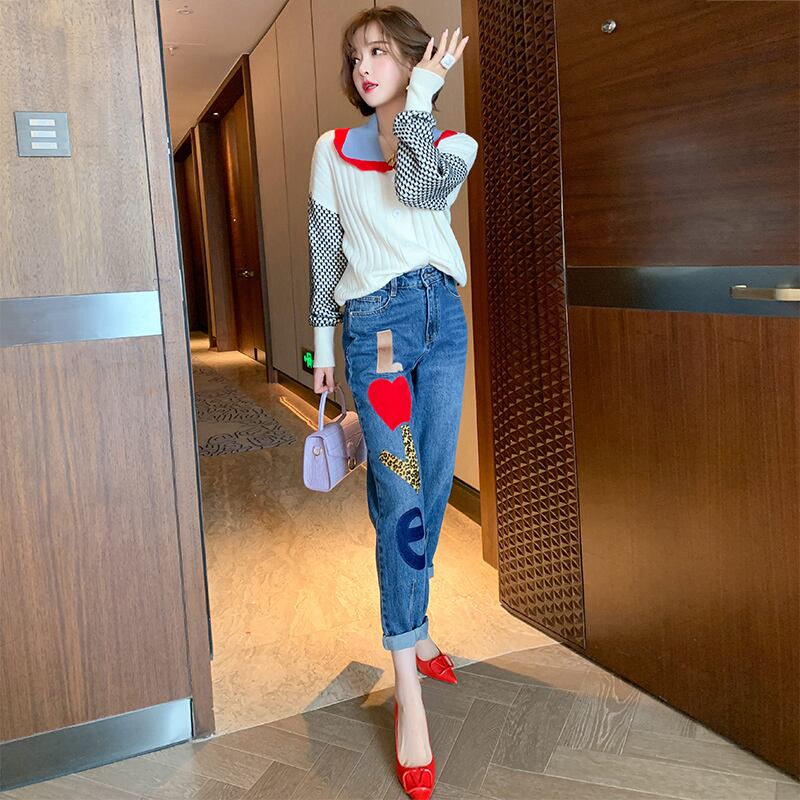 カラールーズパンツ ジーンズ ウィンター 冬物 MIUCO9581595942