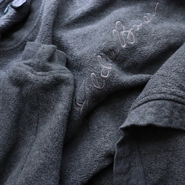 90’s used eddie bauer EBTEK fleece 刺繍フリース