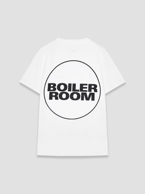 BOILER ROOM | CORE T-SHIRT (WHITE) | UNEEK BASEMNT