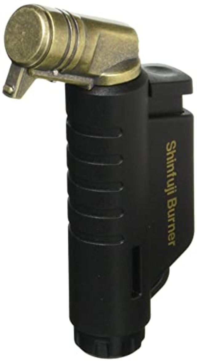新富士バーナー(Shinfuji Burner) マイクロトーチ RZ-522GL アクティブゴールド 【小型強力耐風バーナー 】【線香/ロープ切断/ハンダ付など】【ガス充てん式】