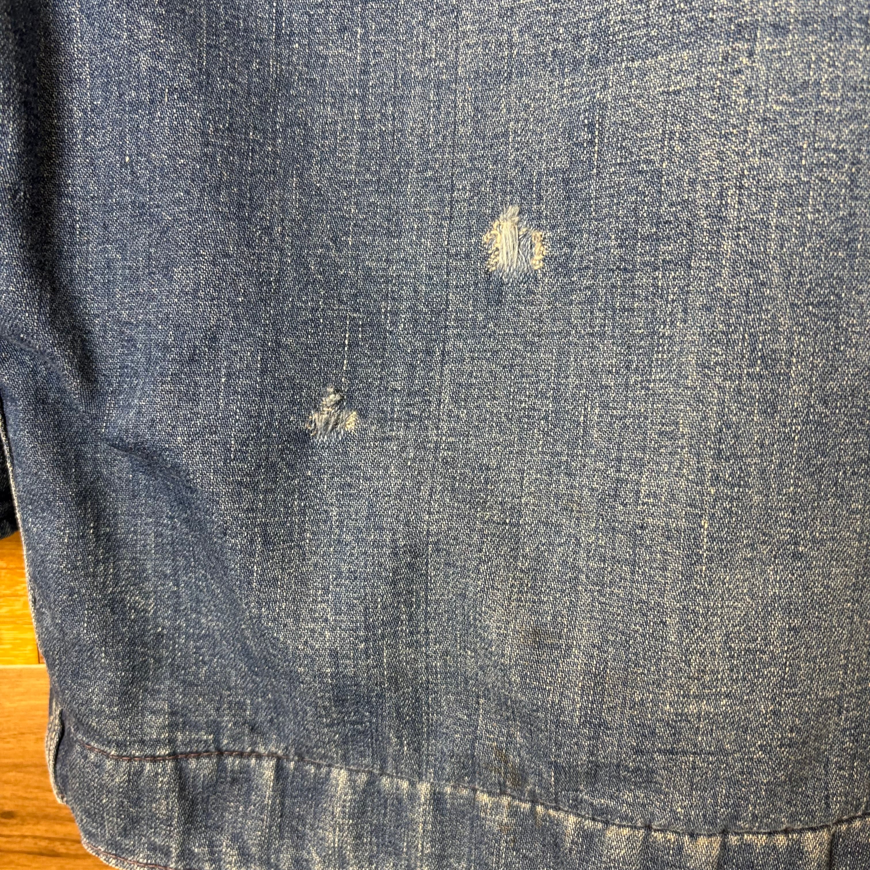 70s Sears シアーズ ブランケット付き デニム カバーオール サイズ 42