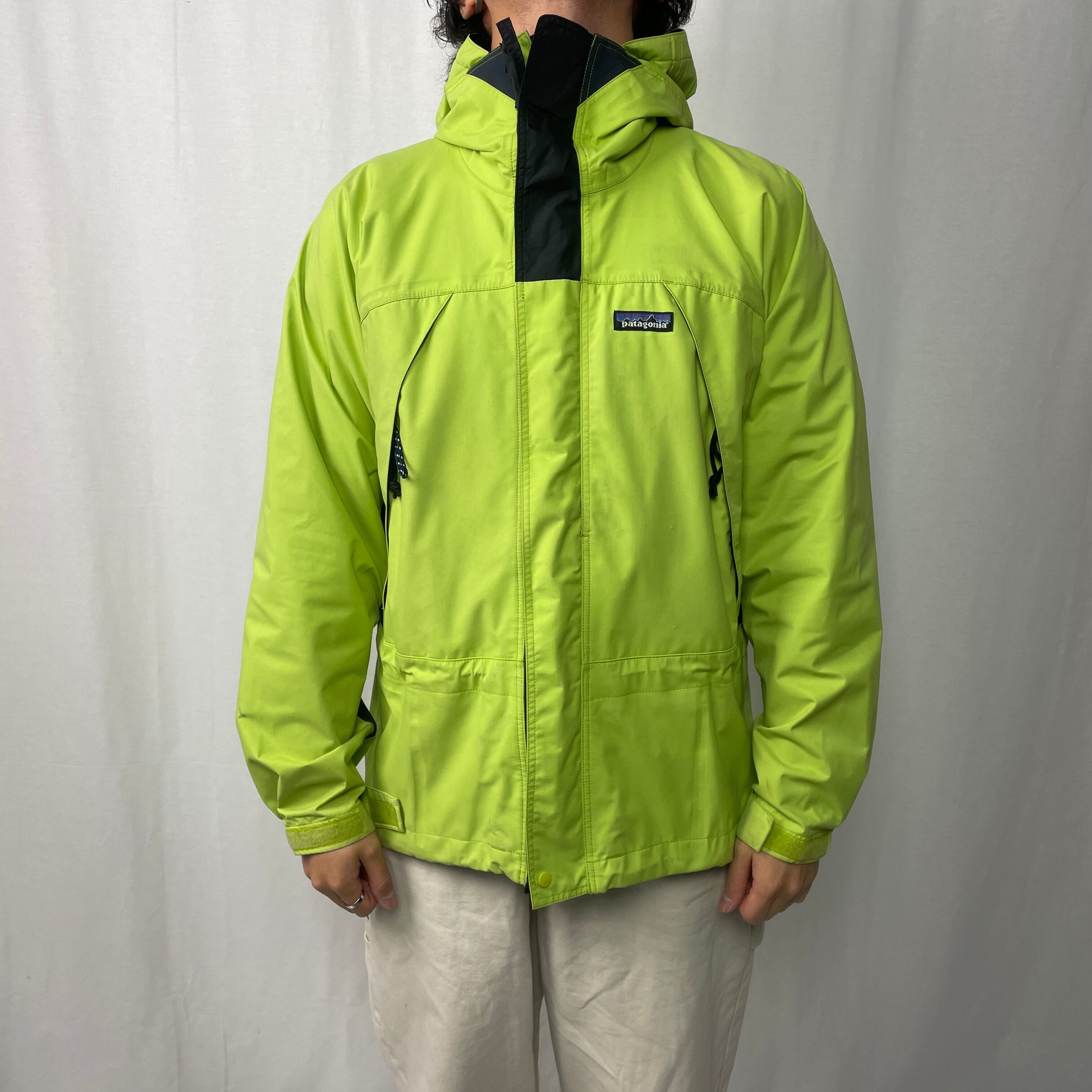 00年製 patagonia パタゴニア マウンテンパーカー ツートンカラー 