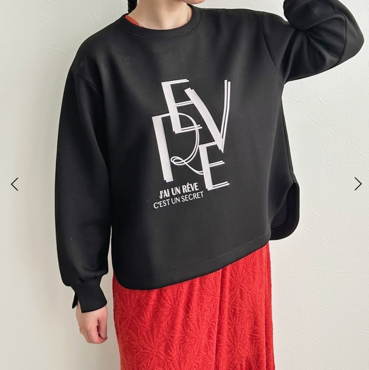 レルビエ lehlbie  ビッグロゴダンボールトップス